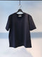 NOURHAGE / EMBROIDERY TEE S/S / AUBERGINE