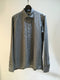 BEVILACQUA / REGULLAR COLLAR SHIRT /GREY HERRINGBONE