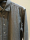 BEVILACQUA / REGULLAR COLLAR SHIRT /GREY HERRINGBONE