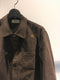 J-B-J / HAND EMBROIDERY CORDUROY OVERSHIRT / BROWN