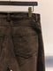 J-B-J / HAND EMBROIDERY CORDUROY PANTS / D-BROWN