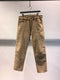 J-B-J / HAND EMBROIDERY CORDUROY PANTS / CAMEL