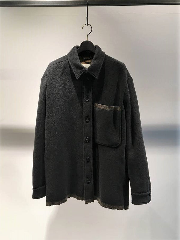 T_COAT / T1 M WOOL / GRIGIO