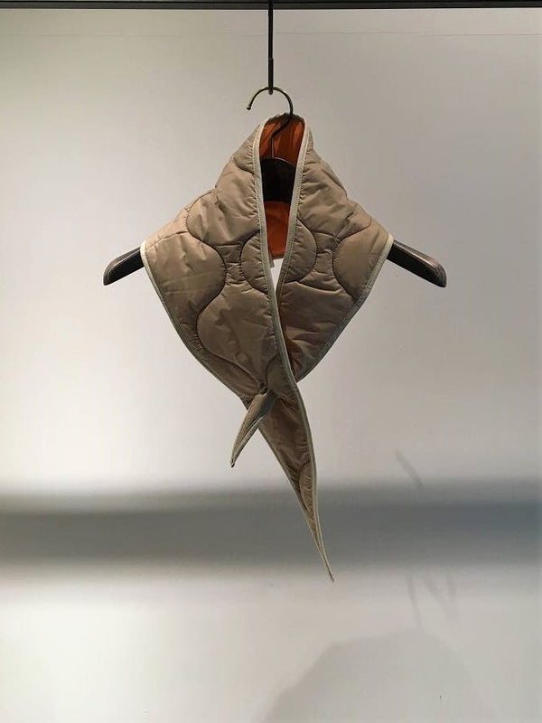 T_COAT / T FOULARD / BEIGE-ORANGE
