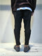 MARC POINT / TAPERED EASY PANTS / BLACK