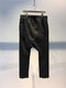 MARC POINT / LOW CROTCH JERSEY PANTS / BLACK