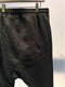 MARC POINT / LOW CROTCH JERSEY PANTS / BLACK