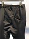 MARC POINT / TAPERED EASY PANTS / BLACK