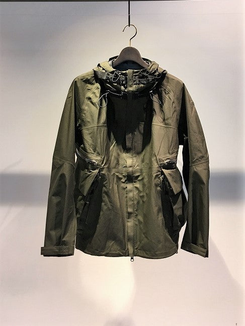 NILMANCE / FUNCTIONAL HOODED ZIP UP BLOUSON / OLIVE