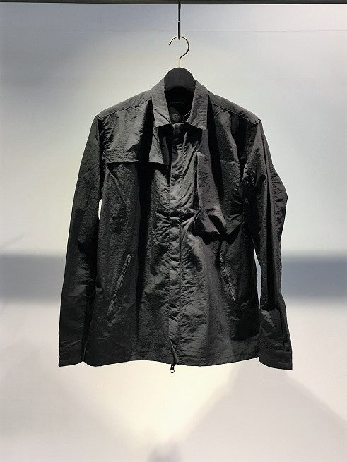 NILMANCE / SHIRT BLOUSON DETACHABLE COLLAR / BLACK