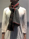 LEO ATLANTE / VICHY + TARTAN STOLE / GREY+BROWN