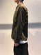 NILMANCE / SHIRT BLOUSON DETACHABLE COLLAR / OLIVE