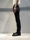 BIRO / BLACKOUT DENIM PANTS / BLACK