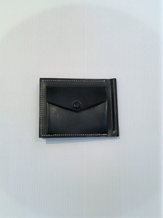MASTERY / MONEYCLIP WALLET WITH COINCASE / BLACK