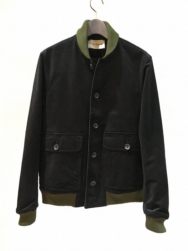 OLIVER SPENCER / LOCKTON BOMBER / BLACK