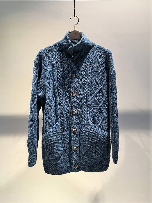 KARDO / DEXTER HIGH NECK KINT JACKET / INDIGO