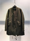 KARDO / QUILTED MILITARY COAT / DARK GREEN