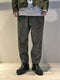 CORELATE / DYED TWEED EASY PANTS / NERO