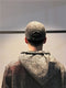CORELATE / DYED TWEED BASEBALL CAP / NERO