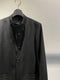 RAINMAKER / OFFICER COLLAR JACKET / BLACK