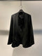 RAINMAKER / OFFICER COLLAR JACKET / BLACK