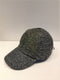 CORELATE / DYED TWEED BASEBALL CAP / NERO