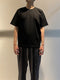RAINMAKER / KIMONO SLEEVE TEE / BLACK