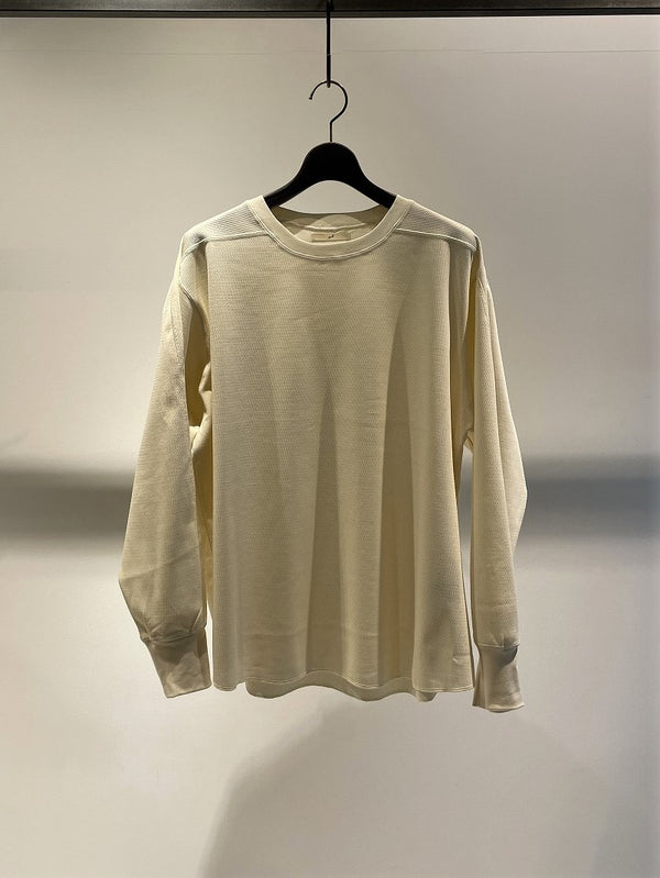 MAISON MILL / THERMAL LONG SLEEVE SHIRT / OFF