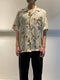 MAISON MILL / OPEN COLLAR SHIRTS SHORT SLEEVE / WHITE