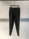 RAINMAKER / 2 PLEATED TROUSERS / BLACK