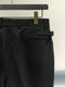 RAINMAKER / 2 PLEATED TROUSERS / BLACK