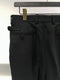 RAINMAKER / 2 PLEATED TROUSERS / BLACK