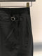 RAINMAKER / 2 PLEATED TROUSERS / BLACK
