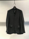 RAINMAKER / NO COLLAR JACKET / BLACK