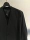 RAINMAKER / NO COLLAR JACKET / BLACK