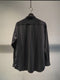 RAINMAKER / SHAWL COLLAR SHIRT / CHARCOAL