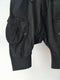 MARC POINT / LOW CROTCH MILITARY PANTS / BLACK