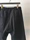MARC POINT / SEERSUCKER COULISSE PANTS / BLACK