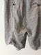 MARC POINT / WIDE LINEN SHORTS / L-GREY