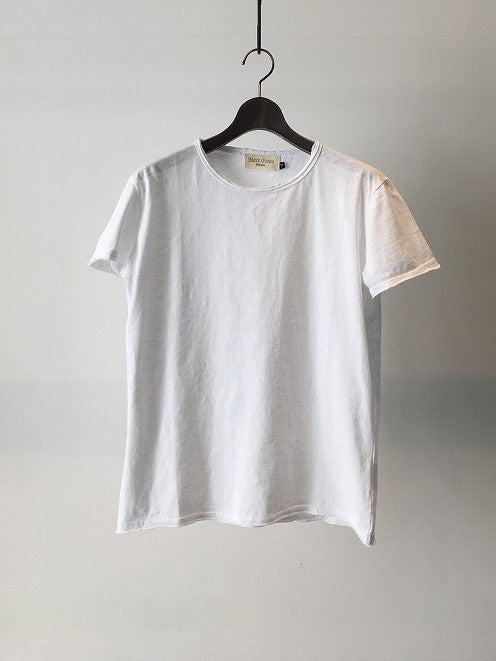 MARC POINT / BASIC CREW NECK T-SHIRT SHORT-SLEEVE / WHITE