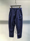 MARC POINT / LOW CROTCH EASY PANTS / DYED BLUE