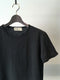 MARC POINT / BASIC CREW NECK T-SHIRT SHORT-SLEEVE / BLACK