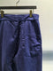 MARC POINT / LOW CROTCH EASY PANTS / DYED BLUE