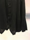 MARC POINT / NO COLLAR SHIRT / BLACK