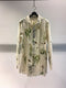 ALEKSANDR MANAMIS / LONG SLEEVE SHIRT BOTANICAL / EDEN