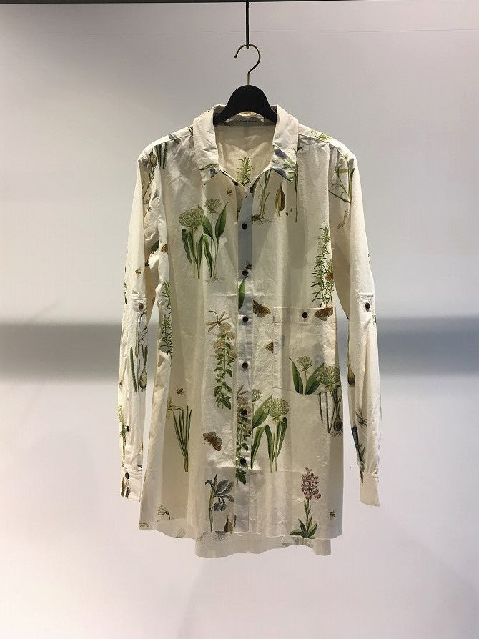 ALEKSANDR MANAMIS / LONG SLEEVE SHIRT BOTANICAL / EDEN