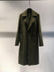 BIRO-SHOTEN / COLOR BLOC COAT / OLIVE-KHAKI
