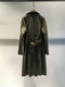 BIRO-SHOTEN / COLOR BLOC COAT / OLIVE-KHAKI