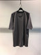 LA HAINE INSIDE US / CENTER SEAM HALF SLEEVE TEE / CHARCOAL