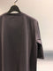 LA HAINE INSIDE US / CENTER SEAM HALF SLEEVE TEE / CHARCOAL